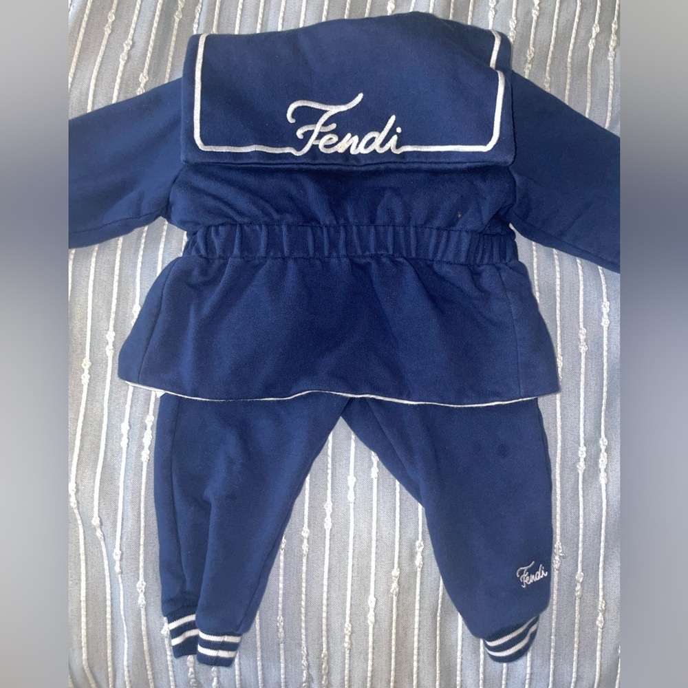 Fendi Kids 12m jogging suite